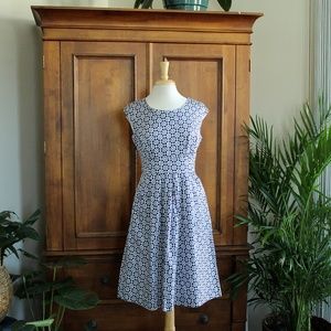 NWT Joules Pima Cotton Fit & Flare Dress with Pockets Size US 8